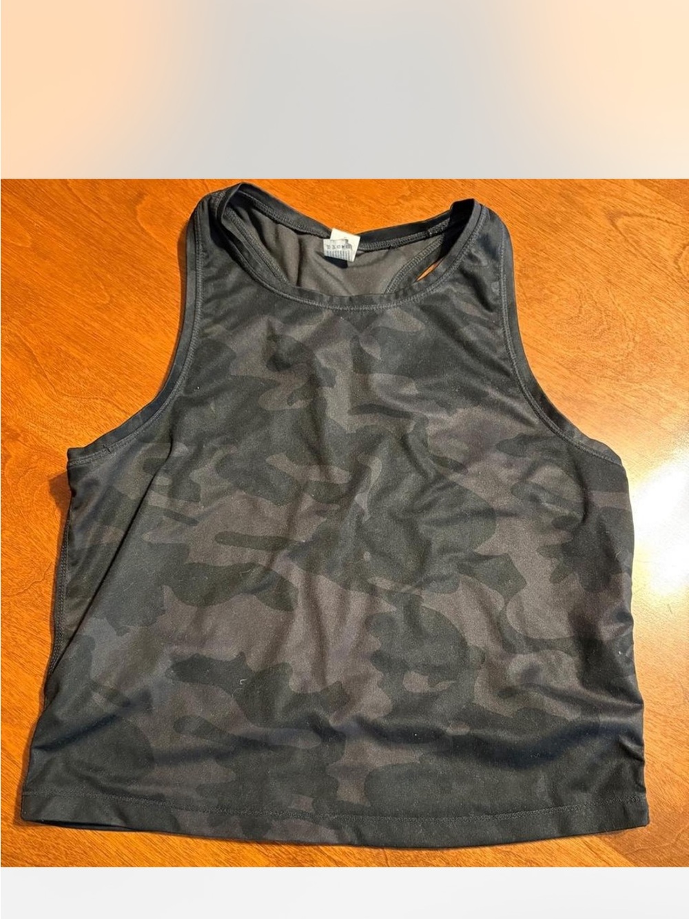 90 Degree By Reflex Black Camo Tank Top